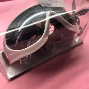 Playboy goggles white sunglasses shield snow bunny sand burning man desert PLAYBOY | Accessories | Playboy Goggles White Sunglasses  main image 2